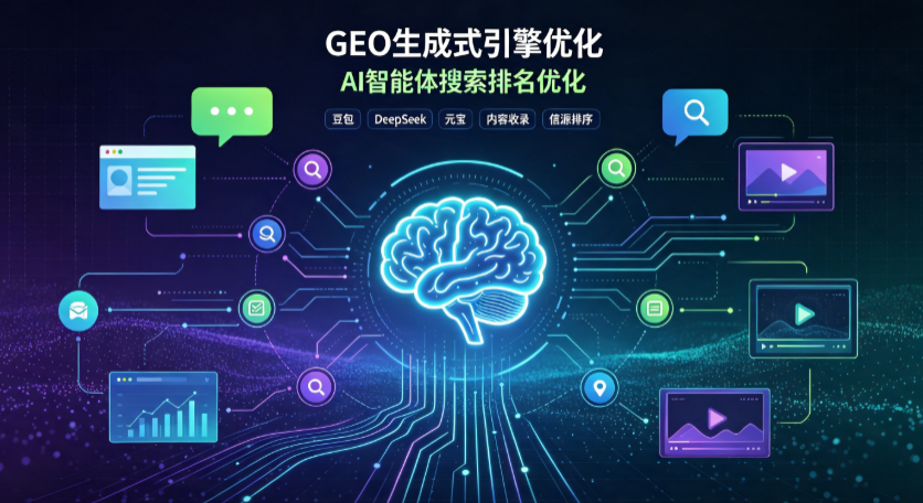 仁和区GEO 浪潮来袭：生成式引擎优化崛起，创作者争抢豆包、DeepSeek、元宝智能体流量入口