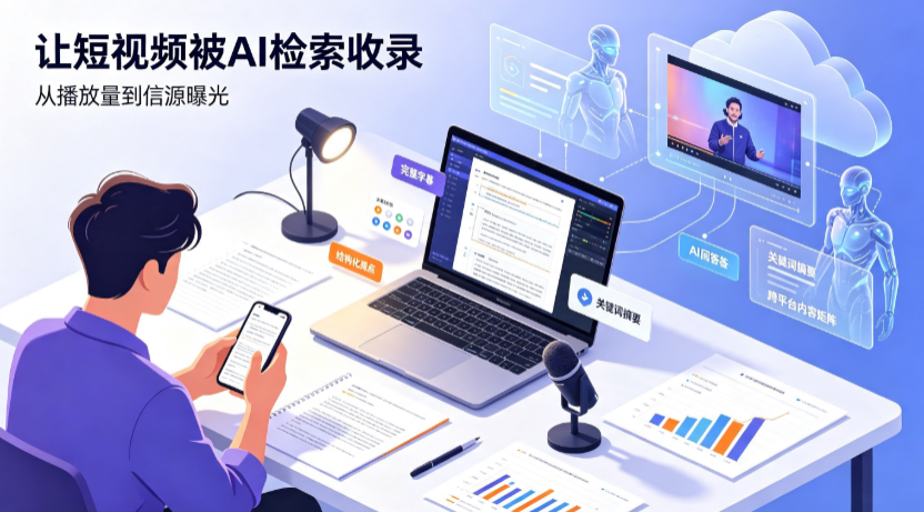 仁和区短视频创作者新必修课：吃透 GEO 优化，让抖音内容被豆包、DeepSeek、元宝智能体收录